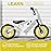 Bixe Balance Bike - 30.5 cm (12) Training Bikes for Kids and Toddlers - 1.8kg (4lbs) Kids\' Balance Bike - Children Ages 3, 4, 5 - No Pedal Push Bicycle for Boys or Girls - Yellow