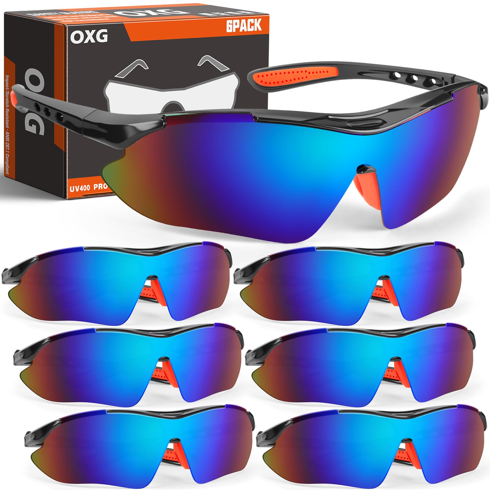 OXG Safety Glasses - Bulk Pack -13