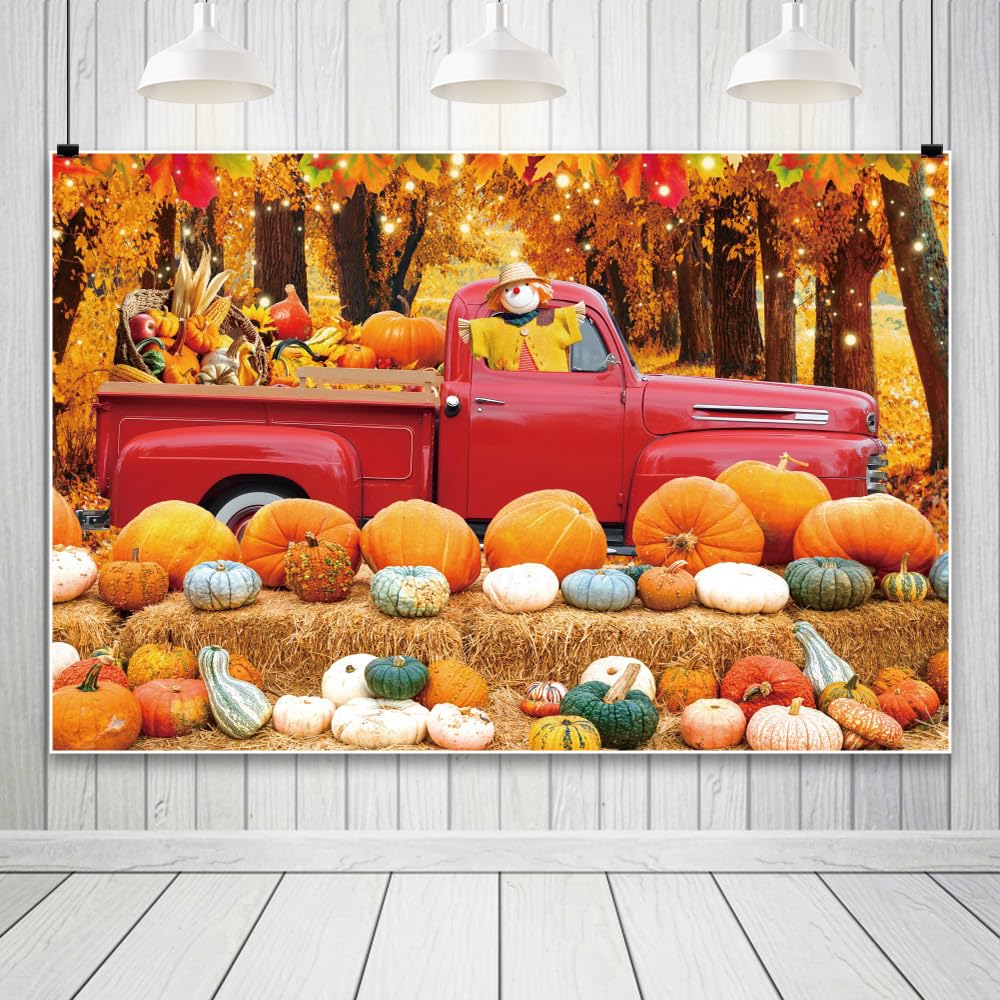 RUINI Autunno Rustico Tavola Di Legno Sfondo Fienile Raccolto Autunno Zucche Sfondo Baby Shower Autunno Decorazione Del Partito 2,1x1,5 M