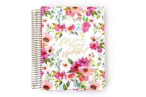 Peach & Gold, 12 Month Planner: A Captivating Canvas for Your Time Management Needs