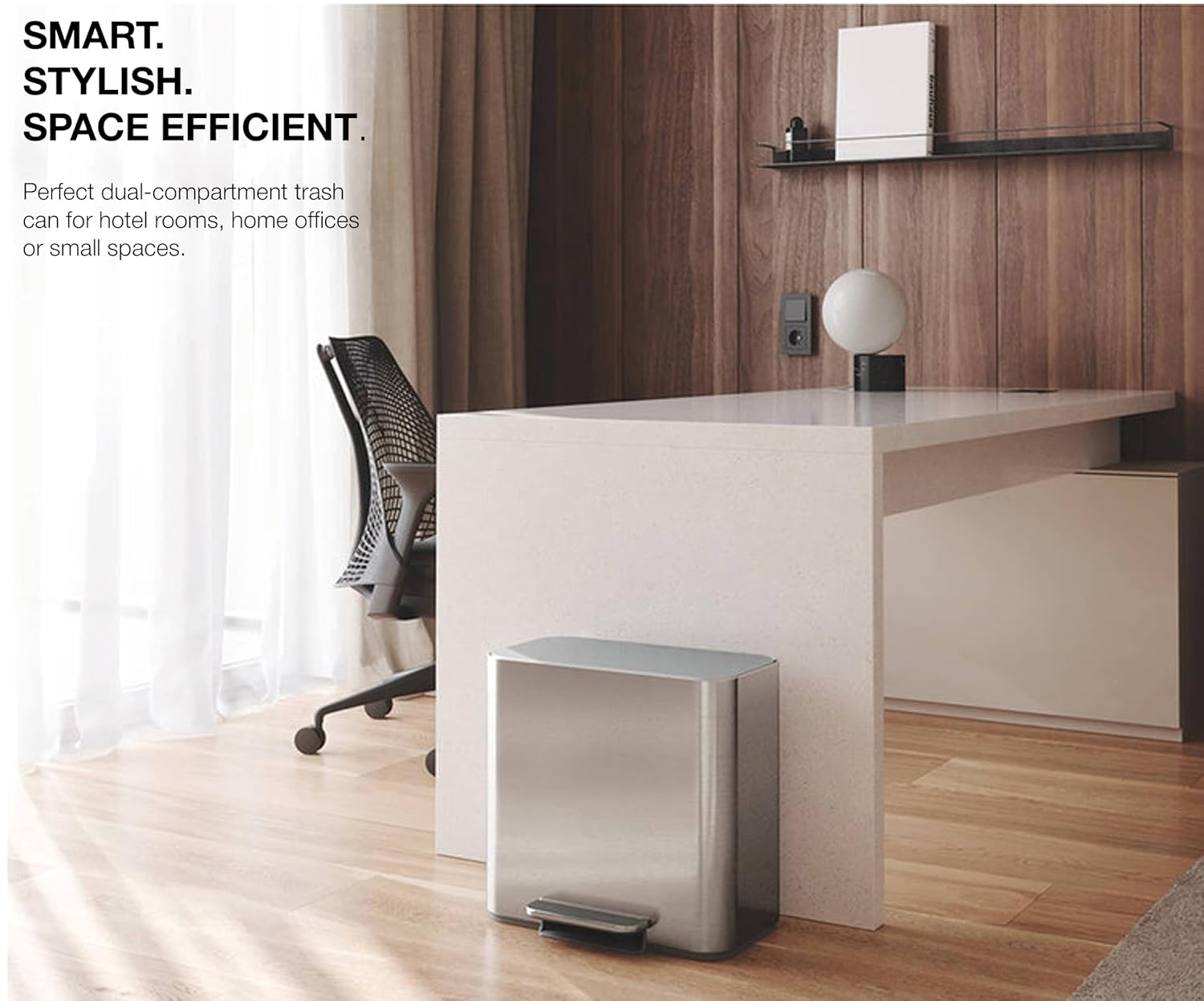 Removable inner buckets of the simplehuman Mini Step Recycler