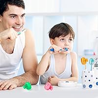 Vista 8 de 4 paquetes de fundas protectoras para cabezal de cepillo de dientes de viaje, protector de cepillo de dientes, tapa, cápsula de cepillo, funda