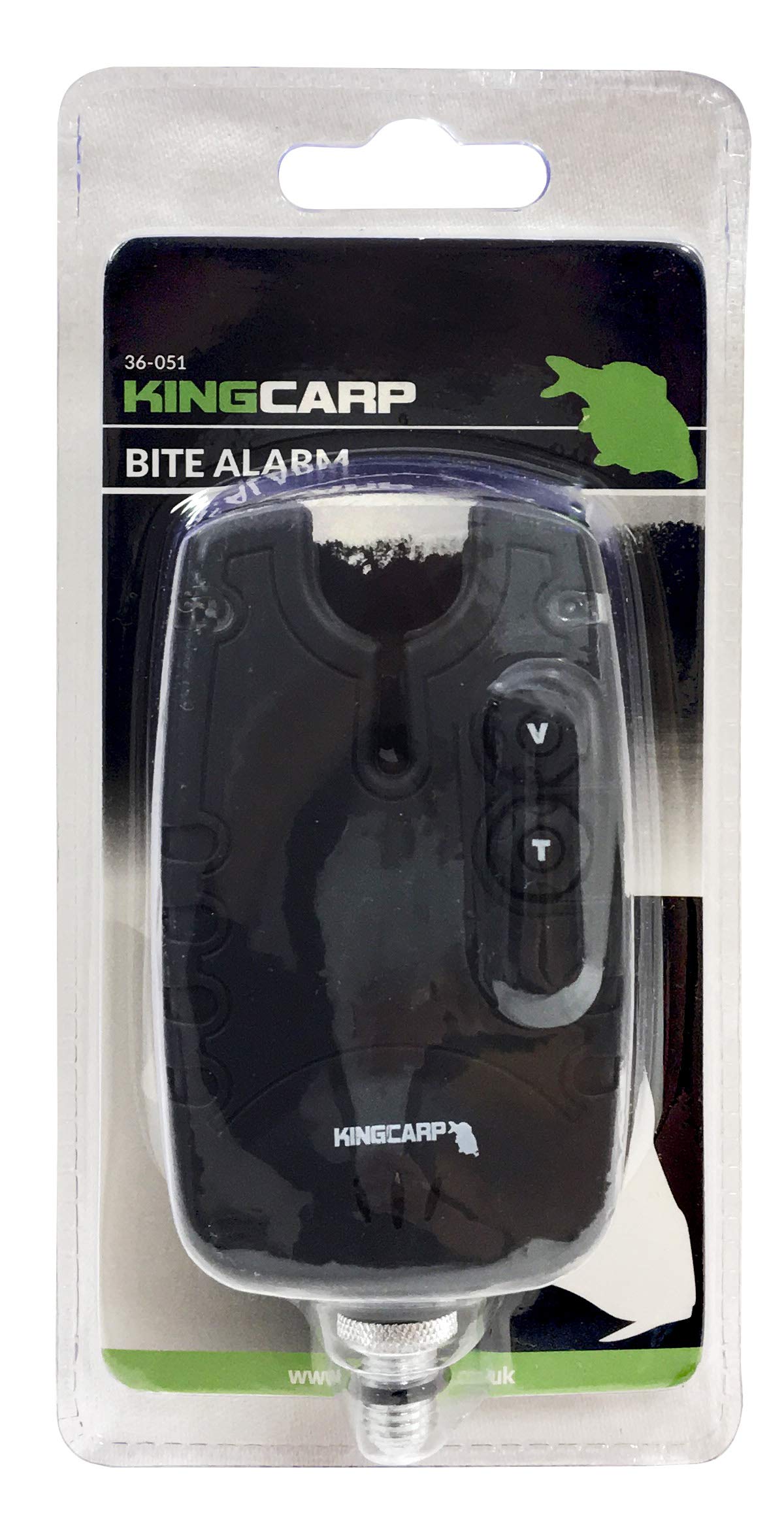 KINGCARP Electronic BITE ALARM - 100% Rainproof With Adjustable Volume and Tone For most Coarse Fishing [36-051]