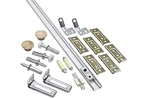 National Hardware Folding Door Hardware Set for a Swift Decluttering Journey