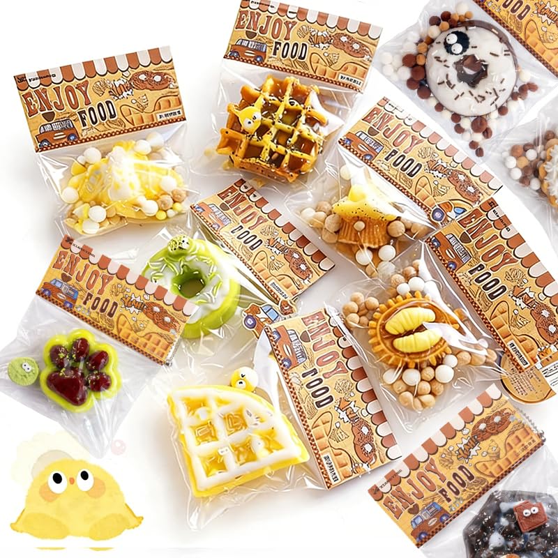 Amazon | 6個セットもちもち スクイーズ 福袋 パンケーキ 手作り風