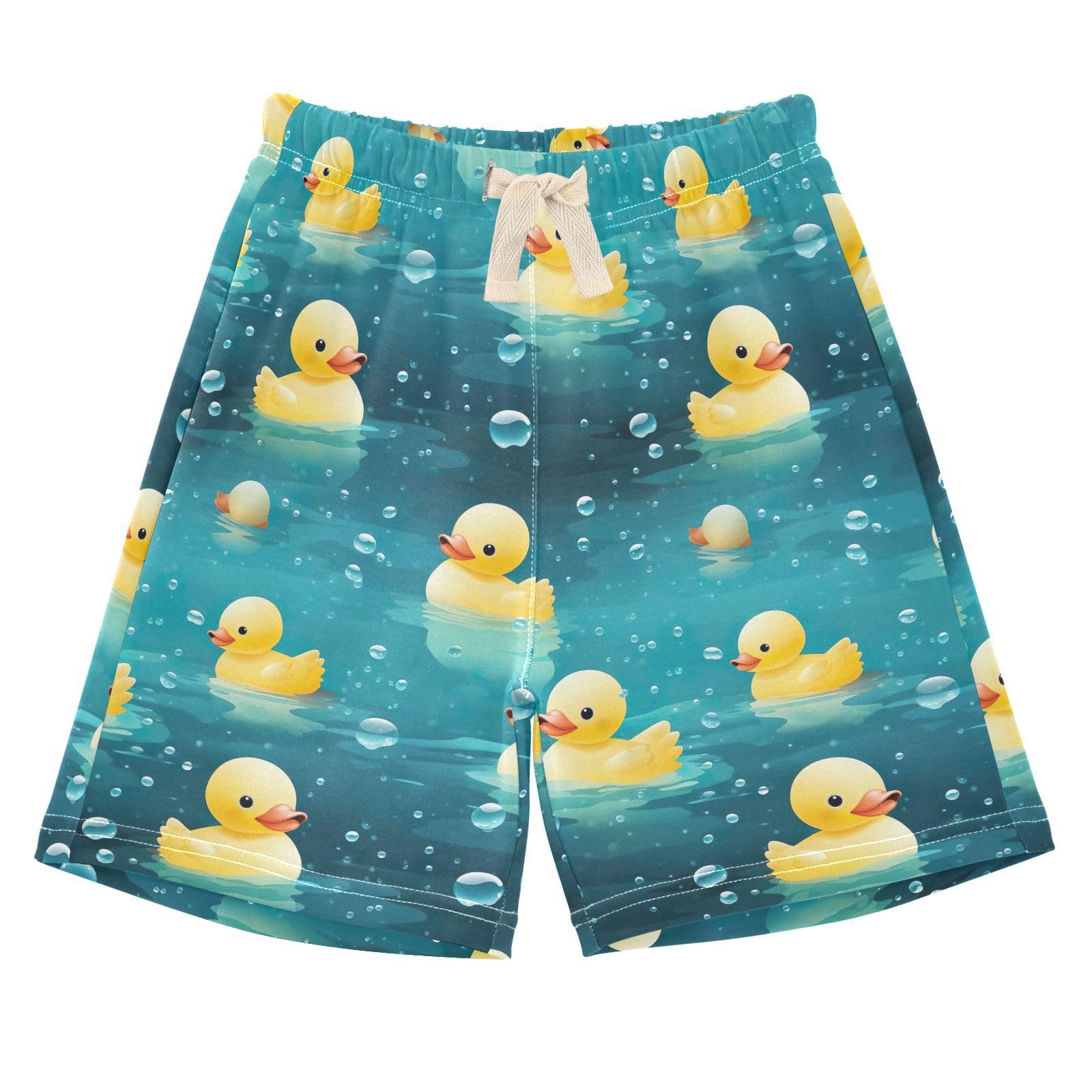 Baby Shorts Bottoms Cute Yellow Duck Cotton Shorts for Boys Girls 5T 202a4556