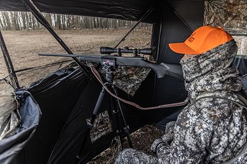 Miniatura 6 de Tripod Lite Grip-N-RIP - Abrazadera de trípode ligera con soporte de tiro, diseño ligero y duradero, capacidad de plegamiento inigualable y patas