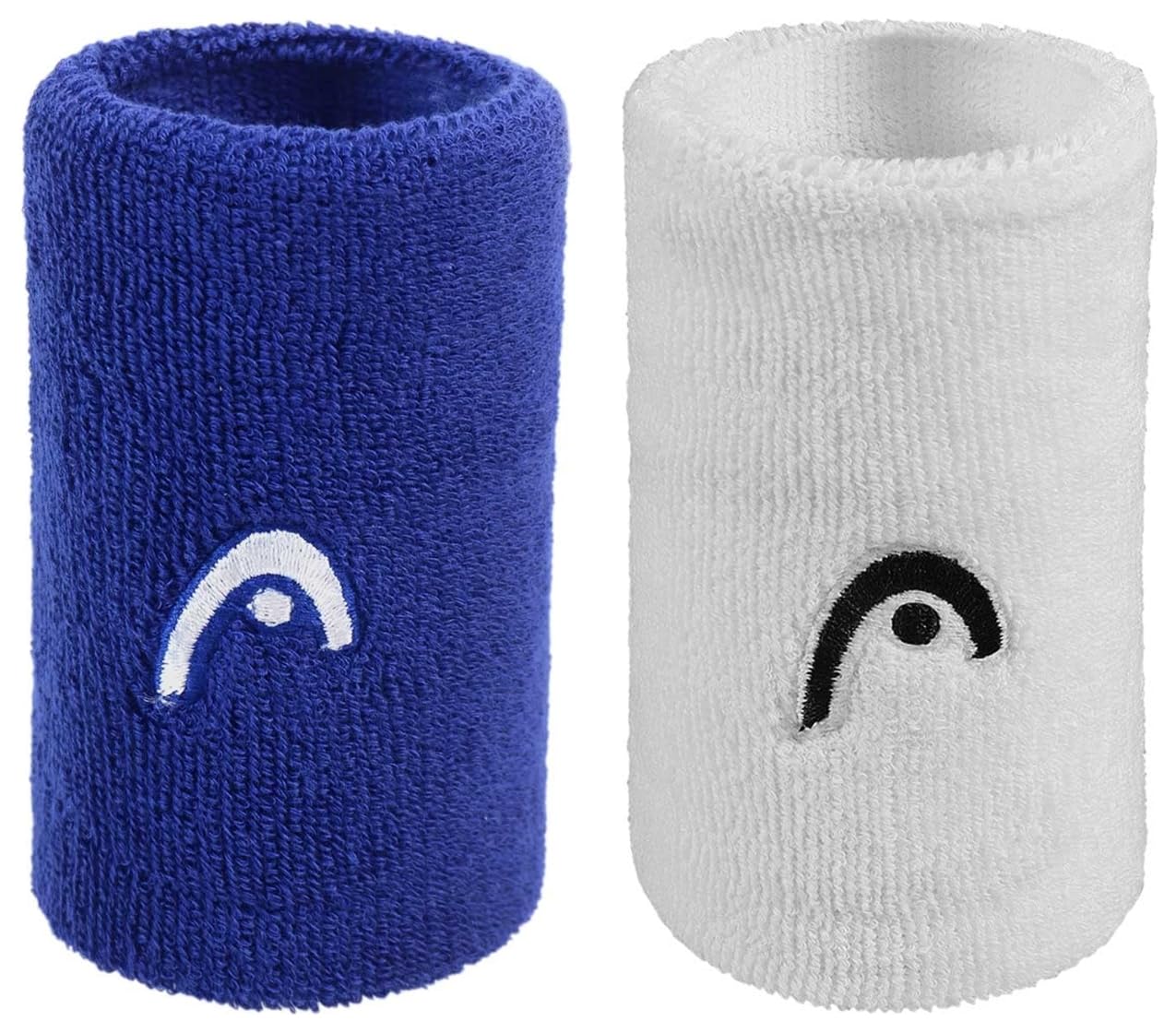 Head Cotton Wristband, 5 inch (White) & Head Cotton Wristband, 5 inch (Royal Blue)-image-11