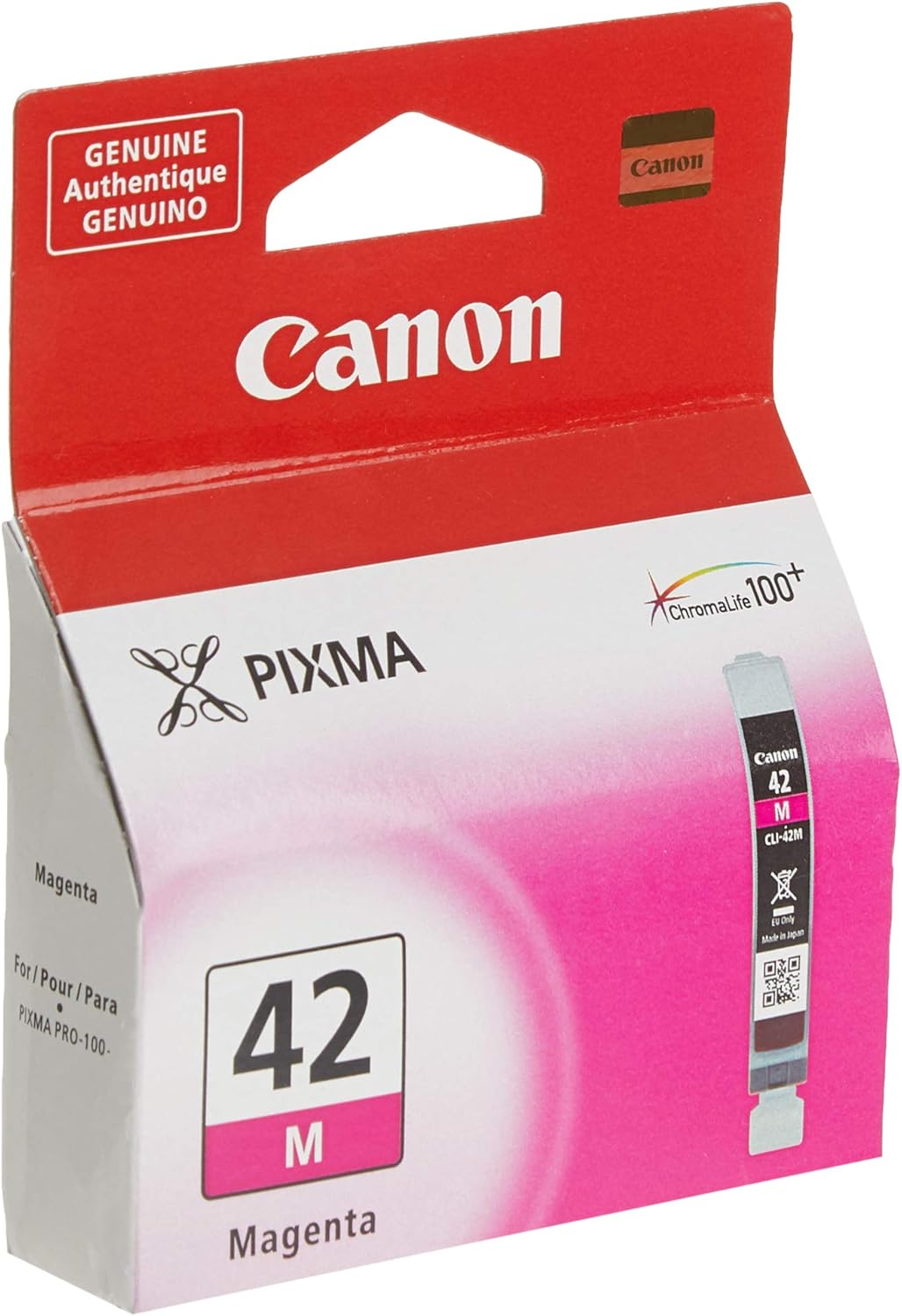 Canon CLI-42 C Cyan Ink Tank Compatible to PIXMA PRO-100 CLI-42 Y Yellow CLI-42 Magenta Compatible to PRO-100 Printers