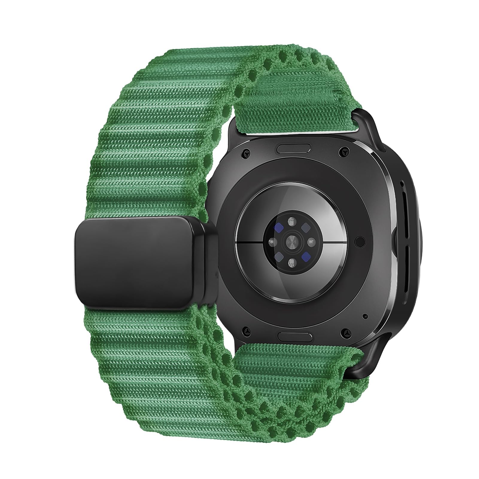 Magnetic Trail Band for Samsung Galaxy Watch Ultra Bands 47mm Men/Women,Lightweight Breathable Soft Fabric Nylon Sport Strap Compatible with Samsung Watch Ultra Band 47 mm Replacement Correa Reloj