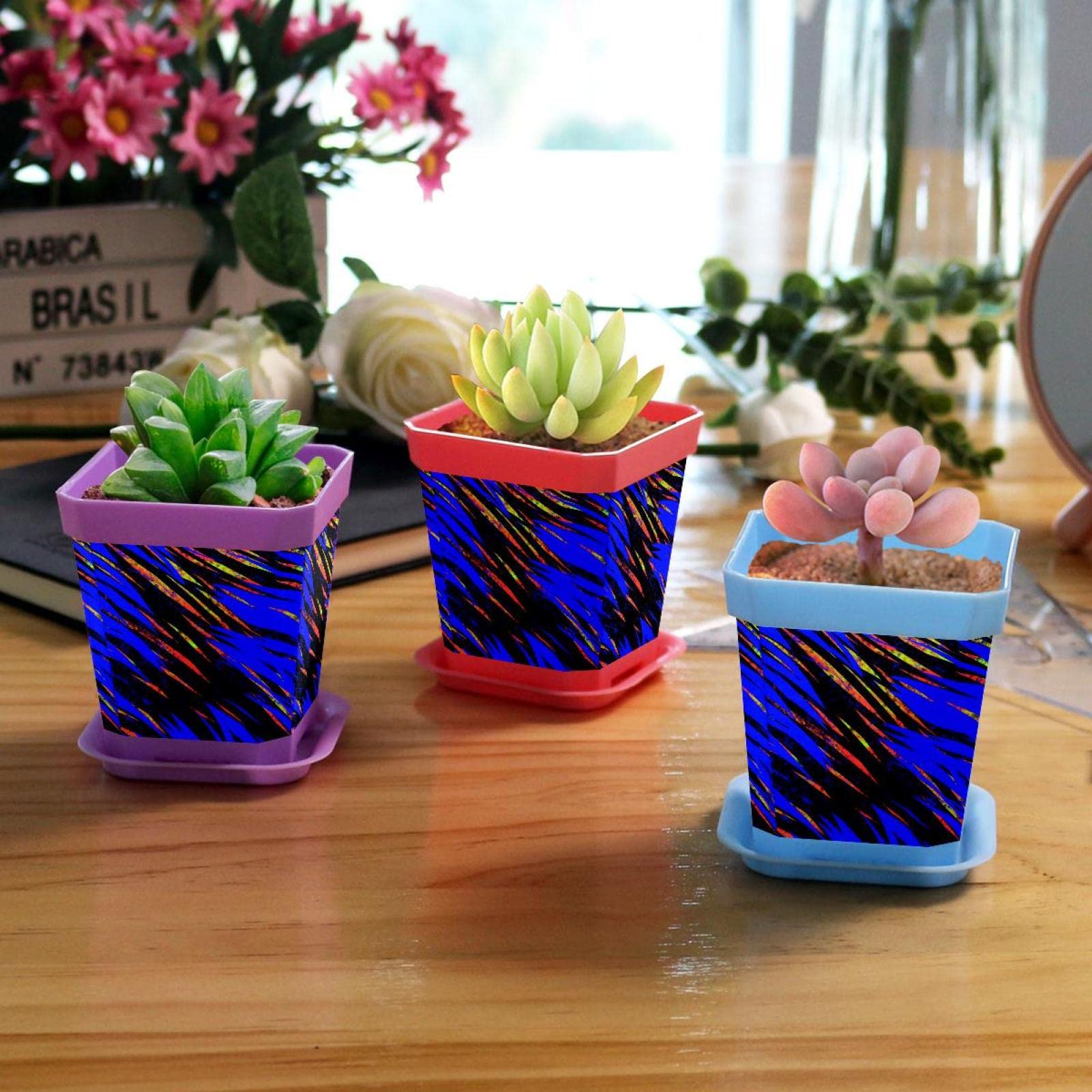 英国プラスチック植木鉢　1対専用です 英国プラスチック植木鉢 1対専用です