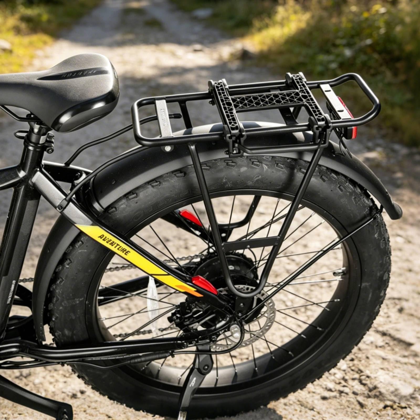 Support de Fixation Vélo Porte-Bagages Adaptateur Support Attache Mécanisme à Libération Rapide Pliable en Plastique de avec Brides d'angle Compatible