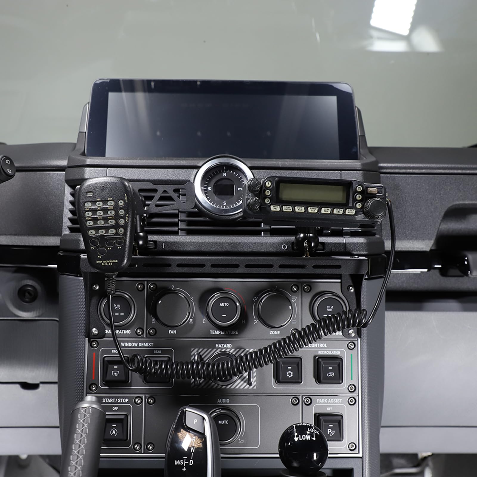 METYOUCAR per Ineos Grenadier 2020-2024 Supporto per telefono cellulare con controllo centrale per bocchetta dell'aria, supporto per navigatore GPS, staffa portatile per autoradio (stile D/set)