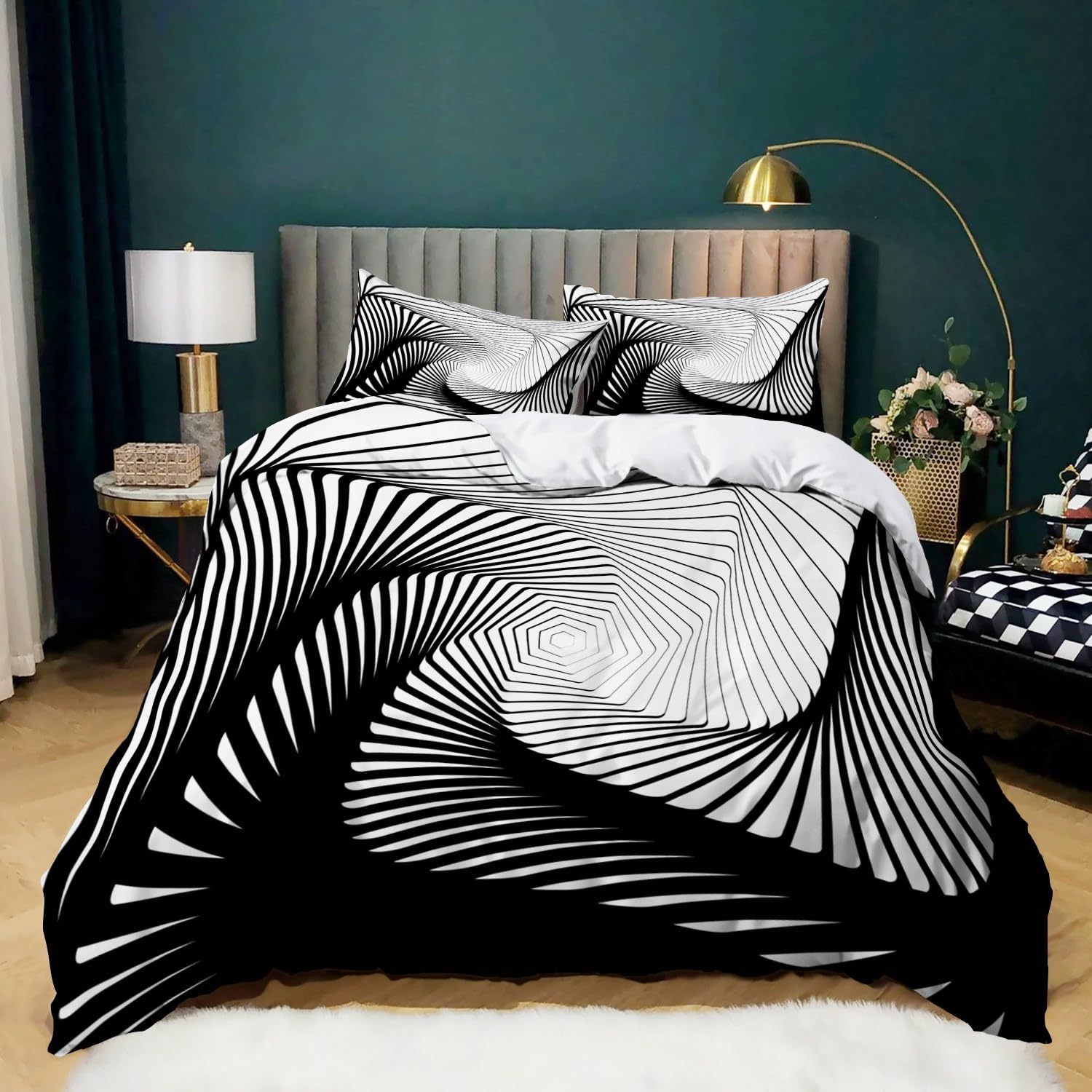 Housse de couette microfibre hypoallergénique pour protéger la peau sensible des dormeurs