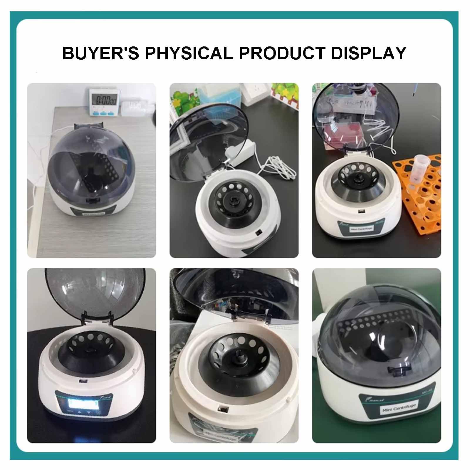 Mini Centrifugeuse De Laboratoire, Vitesse 4000/7000 Tr/min, Équipée D'un Rotor 2 En 1, Compatible Avec Les Tubes À Centrifuger De Laboratoire De 0,2 Ml/0,5 Ml/1,5 Ml/2 Ml,4/7S (4000/7000 rpm)