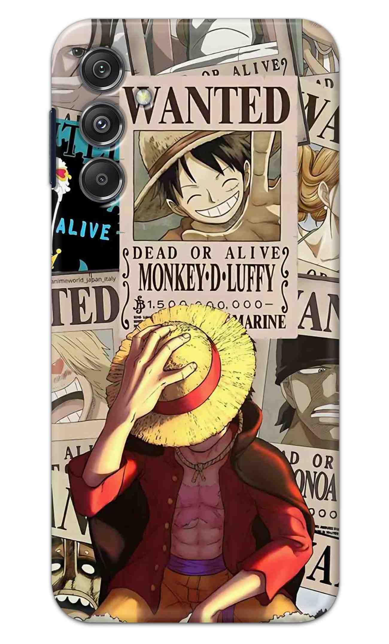 NDCOM for Hard Case for Samsung M34 5G Back Cover and Samsung F34 5G Back Cover Samsung M34 5+G Back Cover Anime One Piece Wanted Luffy (B0CNKMSCJH) Amazon Price History, Amazon Price Tracker