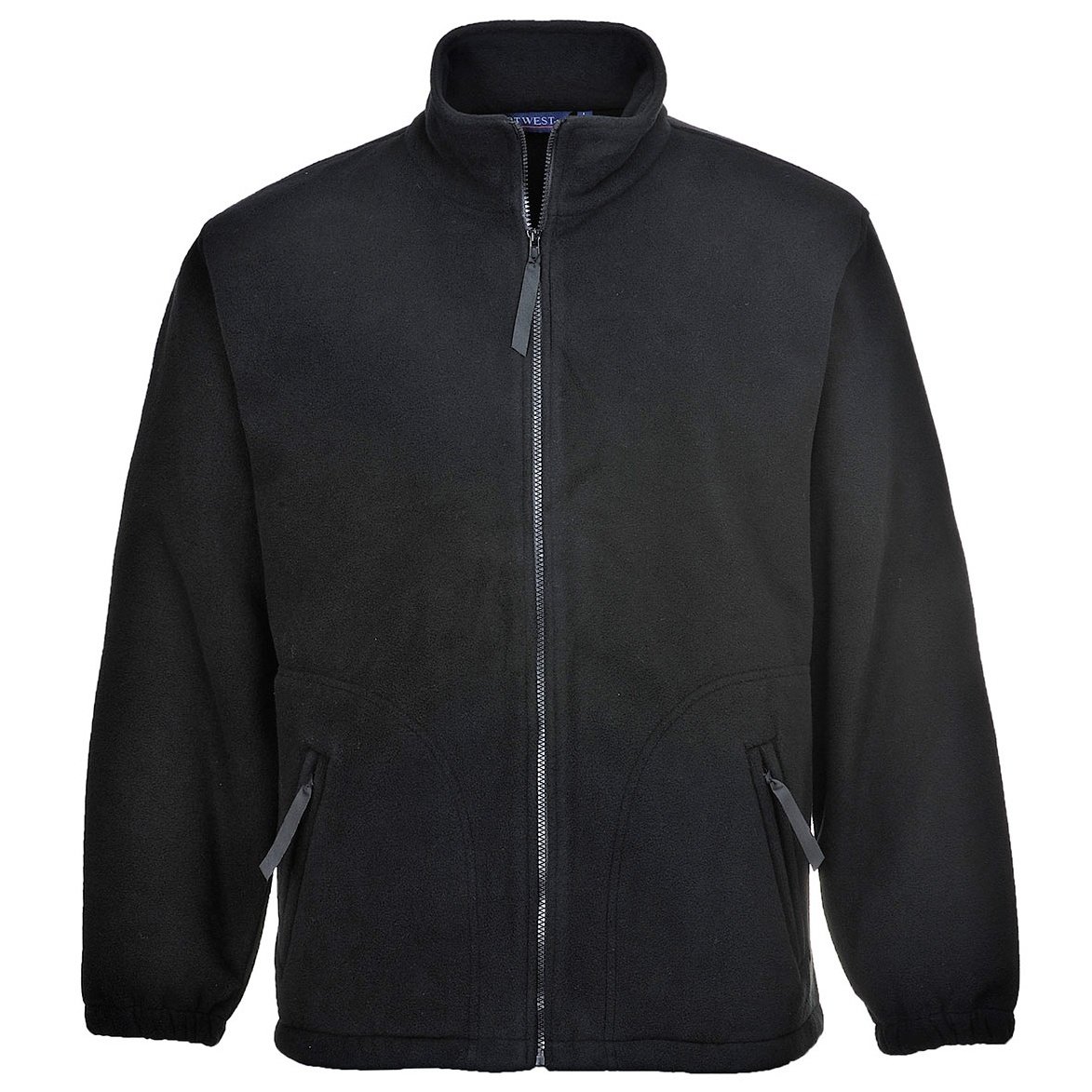 Portwest Black F400 Argyll Heavy Full Zip Fleece