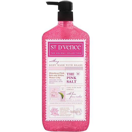 ST D VENCE Pink Salt Detox Body Wash 700ml 700 ml