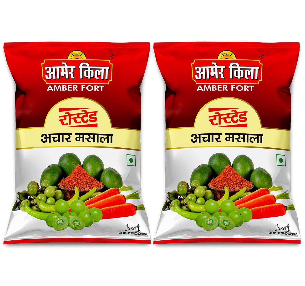 AMER KILA Roasted Achar Masala 200Gm (Pack Of 2), Vegetable Masala (B088LL321Y) Amazon Price History, Amazon Price Tracker