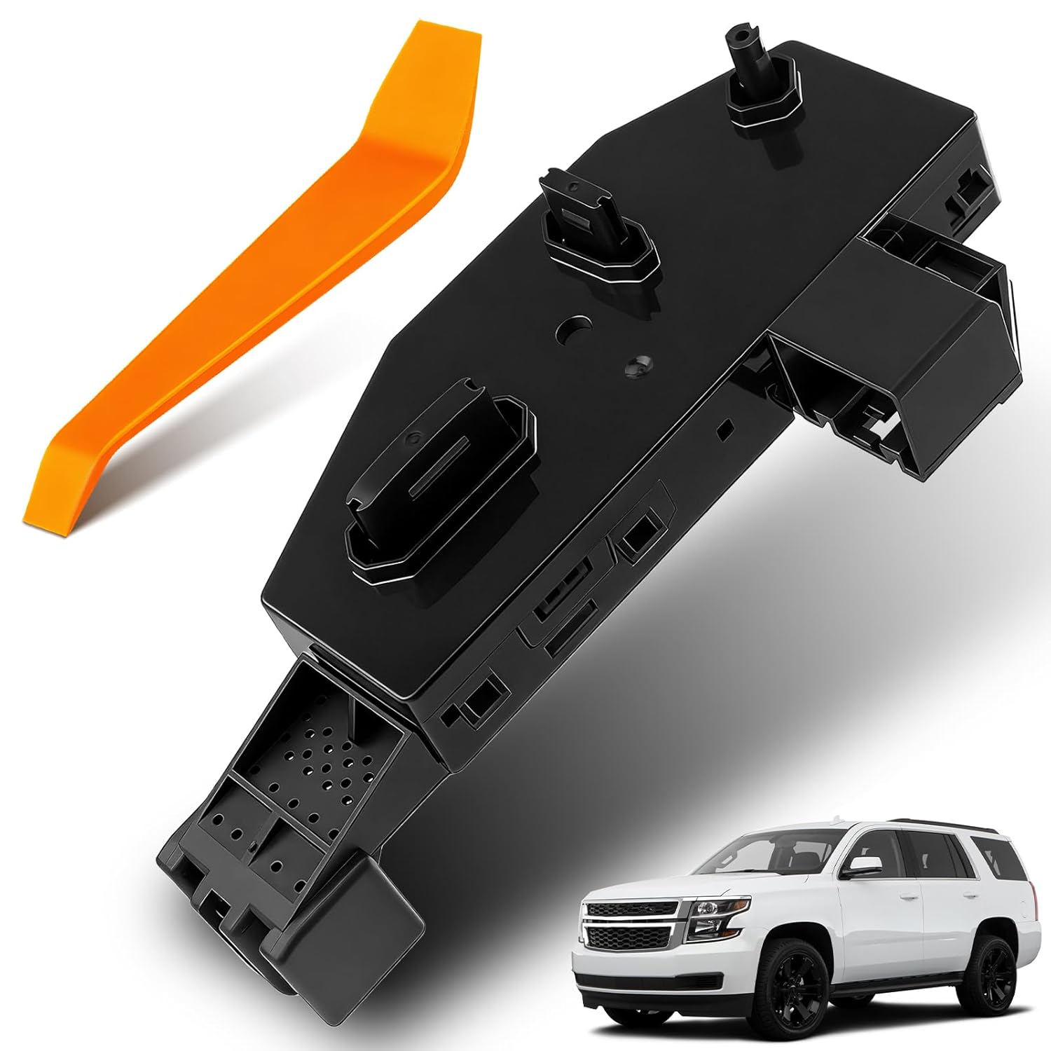 Driver Side Power Seat Adjust Control Switch Fit for Cadillac Escalade ELR ATS (2014-2020), Chevrolet Corvette Tahoe Silverado GMC Sierra 1500/2500/3500 HD Yukon (2015-2019), Replace 23247095