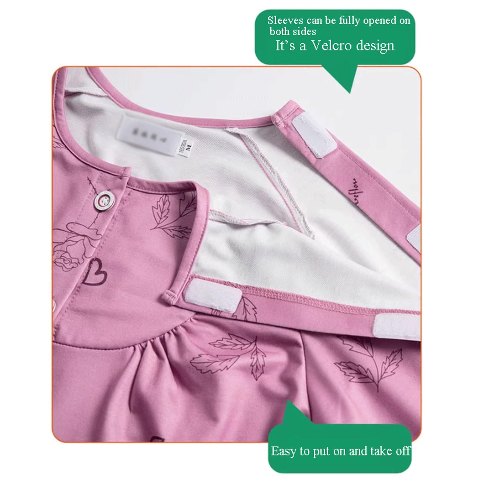 Bata de hospital con abertura frontal completa y cierres autoadhesivos, unisex, for pacientes diálisis quimioterapia, for hombres mujeres Exfoliantes Suaves