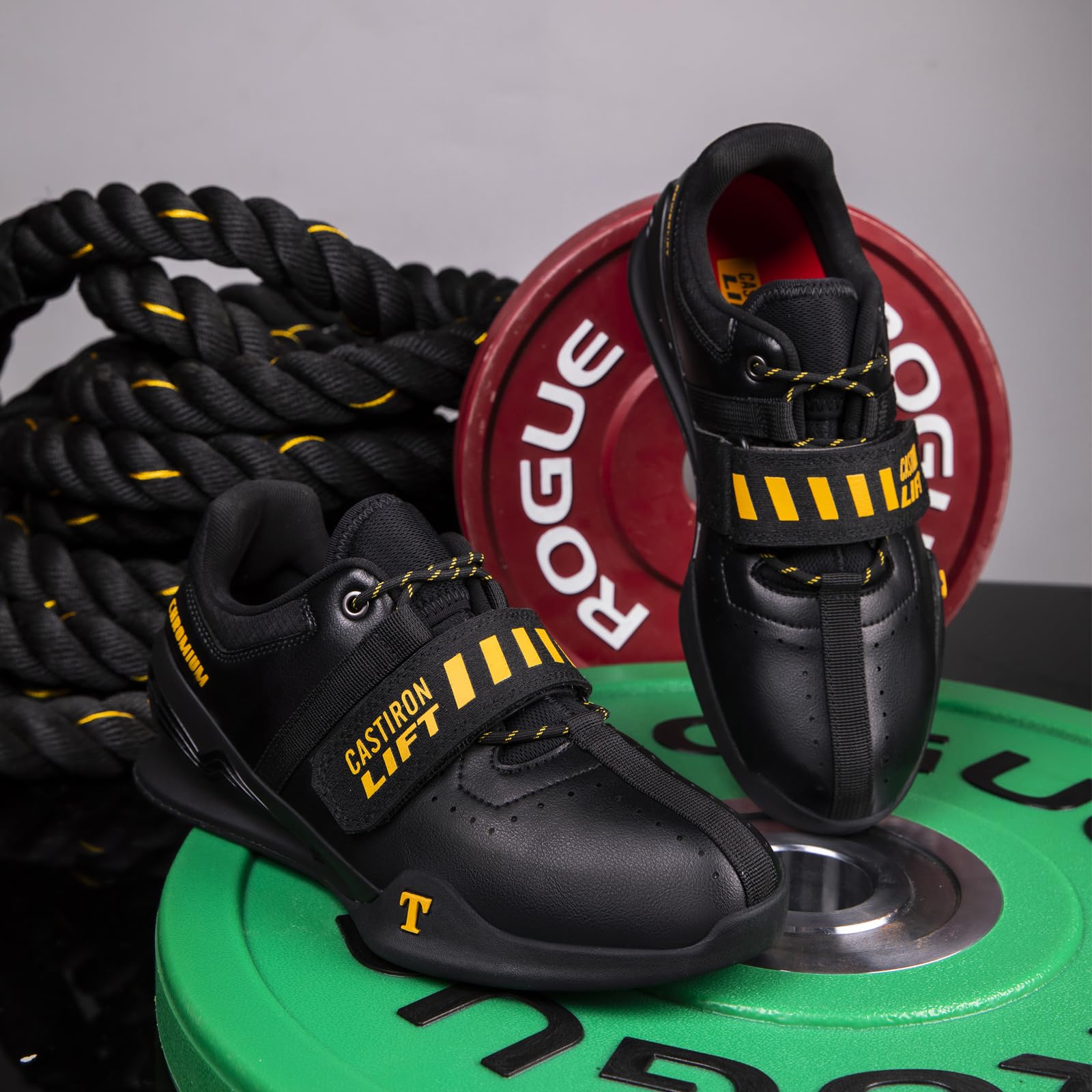 Gewichtheben Schuhe, Powerlifting Schuhe Gym Schuhe für Crossfit Lifting Schuhe, Gewichtheben Schuhe für Heavy Lifting Deadlifting Gewichtstraining, Squat Schuh für Männer Frauen