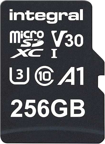 Integral 128GB microSD Card Premium High Speed 4K Video Memory Card - up to 100MB/s Read and 50MB/s Write, UHS-I, U3, Class 10, A1 App Performance - for smartphones, tablets, drones, game consoles - 5