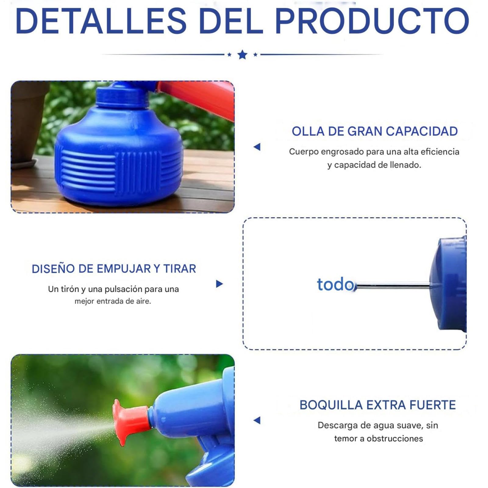 Genérico Espolvoreador para Tierra De Diatomeas - Control De para Ganado,Multifuncional para Andamios, Jardín, Vivero, Granja, Invernadero Y Hogar