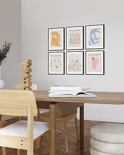 Miniatura 5 de Haus and Hues - Juego de póster de Matisse, juego de póster minimalista, juegos de póster para estética de habitación, juego de arte de pared