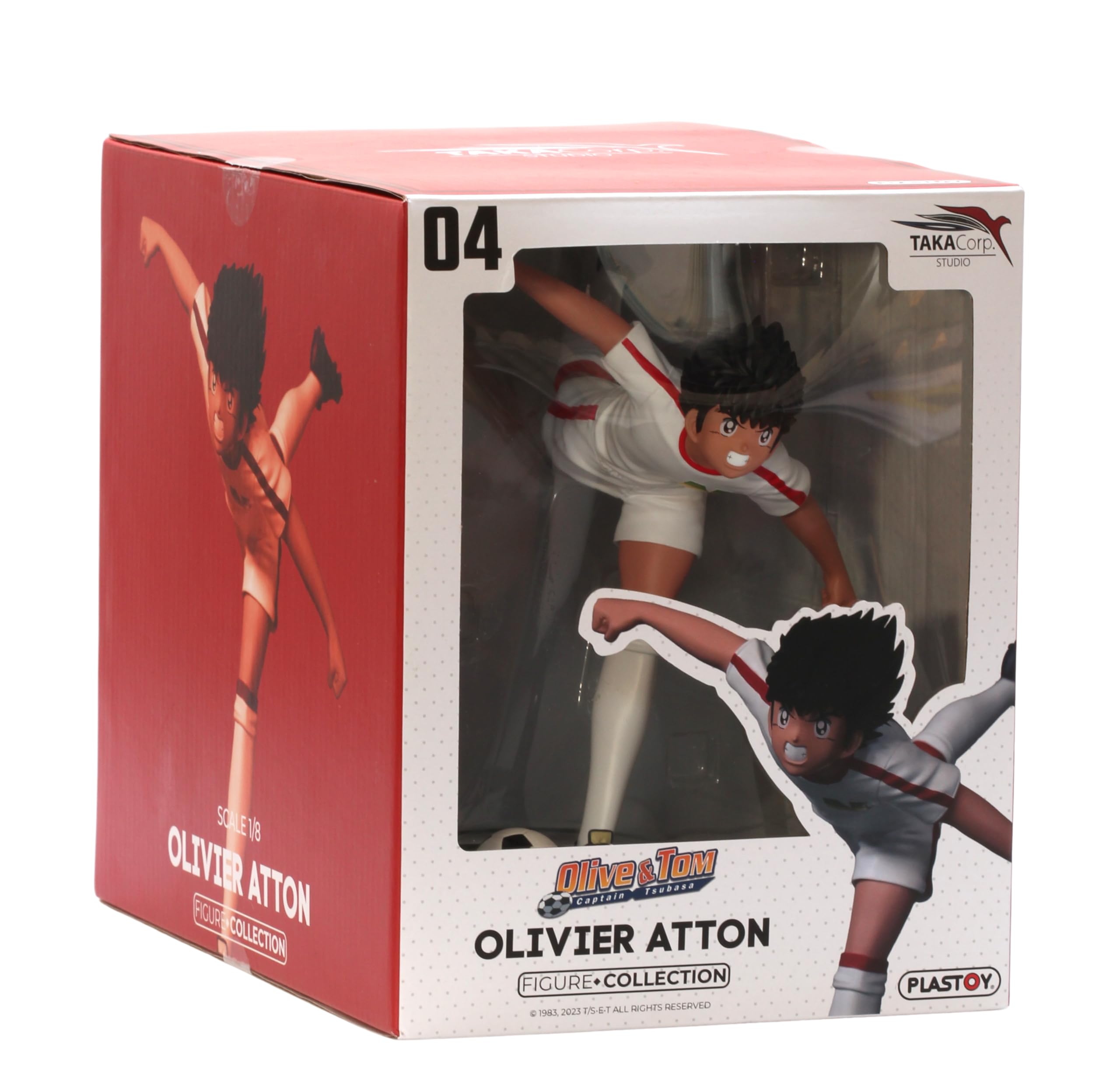 TAKA Corp. - PVC figure: Olivier Atton/Tsubasa Ozora, White