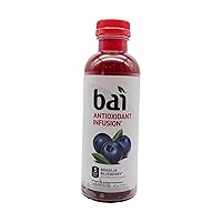 Vista 26 de Bai Agua con Sabor a Coco Puna Coconut Pineapple, Infusionada con Antioxidantes, Bebida de Agua con Sabor a Coco y Piña, Botellas de 18 Onzas