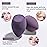 Makeup Sponge Set BS-MALL Blender Sponges 7 Pcs for Liquid, Cream, and Powder, Multi-colored with 1 Mini Makeup Sponge Pink (B-Purple)