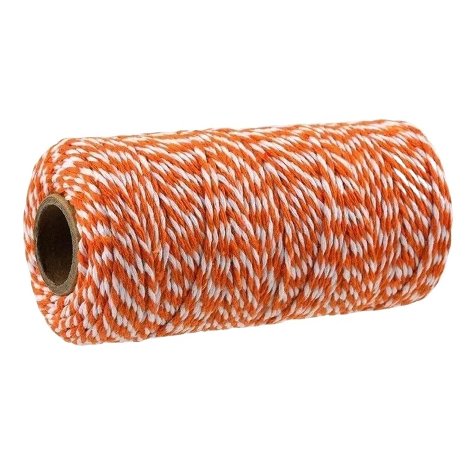 Cotton Macrame Cord 2mm 100M Macrame Cord Cotton Rope String Crafts DIY Colored Thread Twisted Twine Handmade Sewing Home Wedding Decoration(Color3,2roll)
