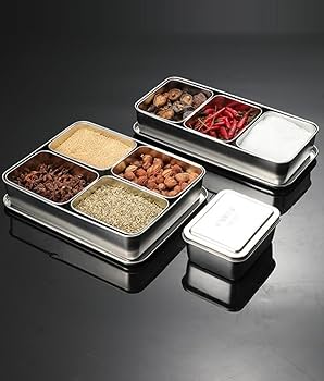 Amazon｜ステンレス 深型パット 中子 バット ヤクミ入れ 保存容器 調味