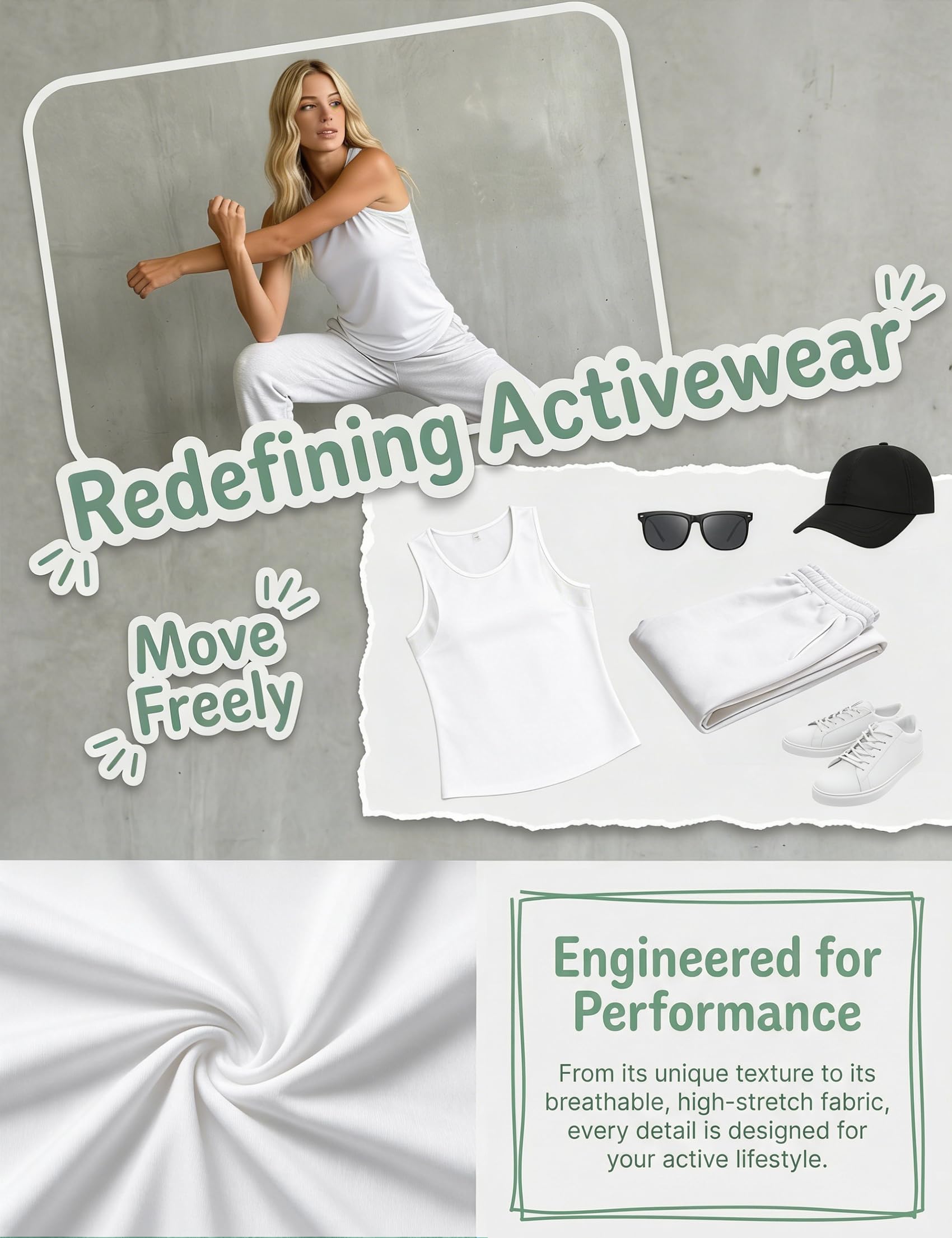 Camiseta Deportiva Mujer de Tirantes sin Mangas con Malla Transpirable Ligera para Fitness Yoga Running S-3XL