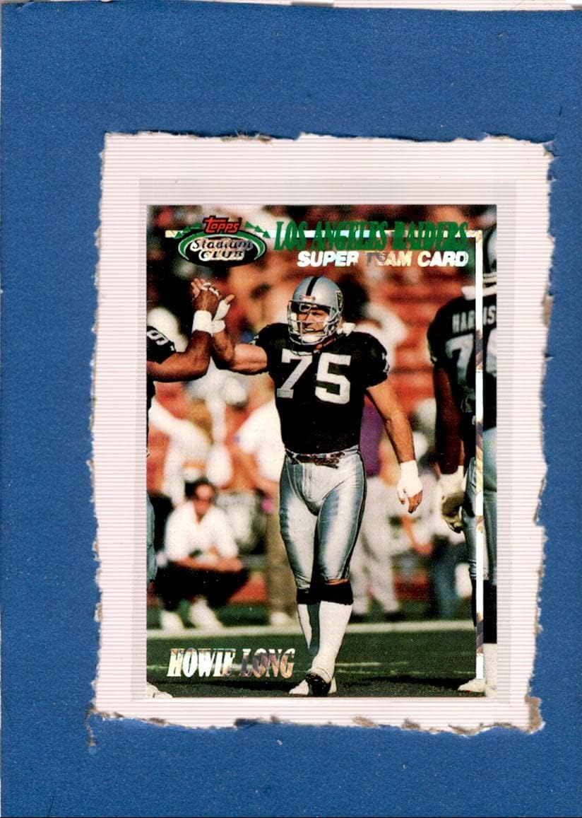 1993 Topps Stadium Club Super Teams Super Bowl #151 Howie Long MINT Football
