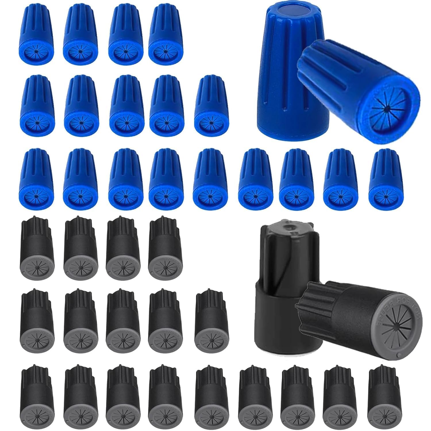Gibbab Waterproof Outdoor Wire Electrical Connectors,Sealant Twist Nuts Caps Cable Terminal Connector Gel for Landscape Light Building Application