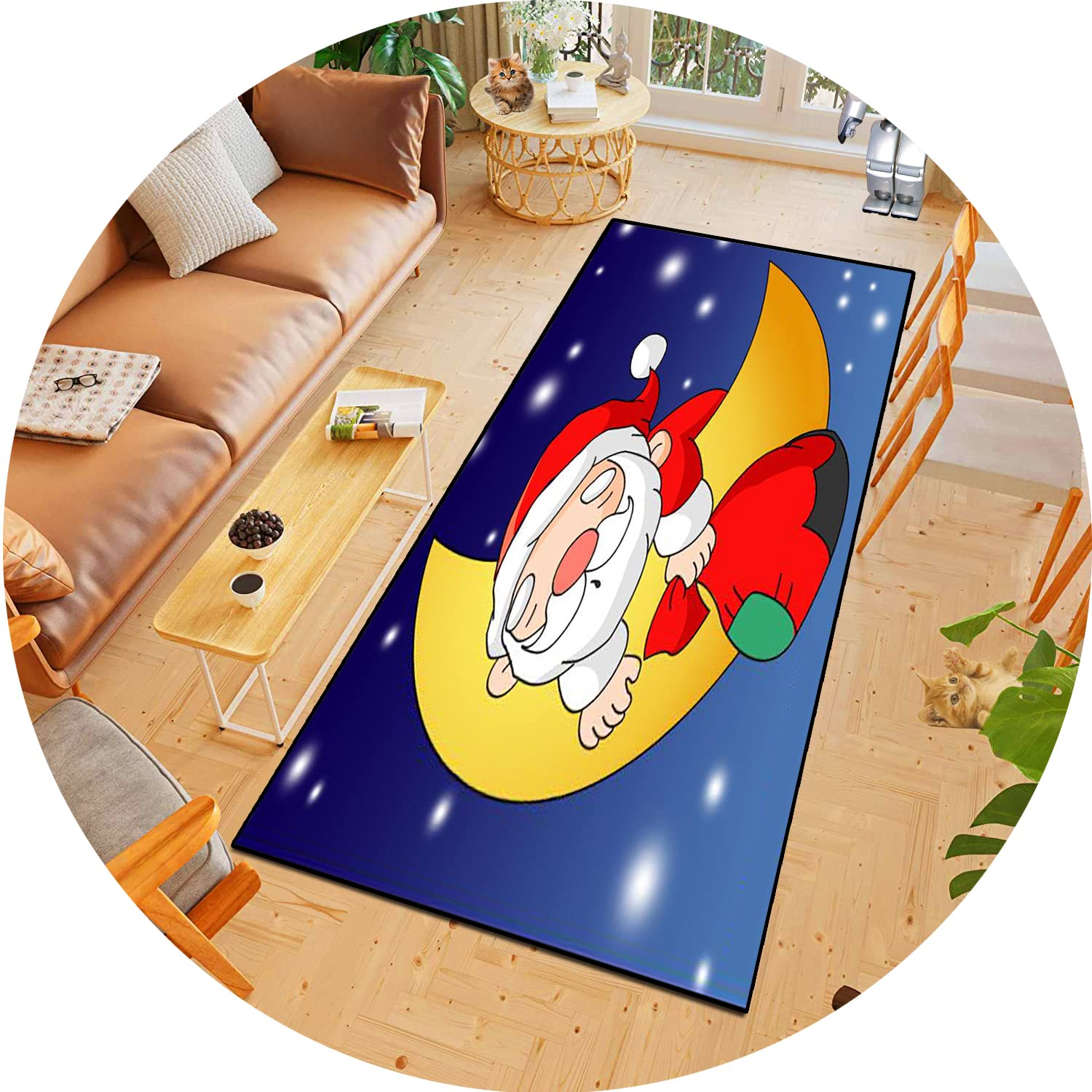 Tapis de cuisine antidérapant 100x300 cm pour sécuriser et habiller les sols froids