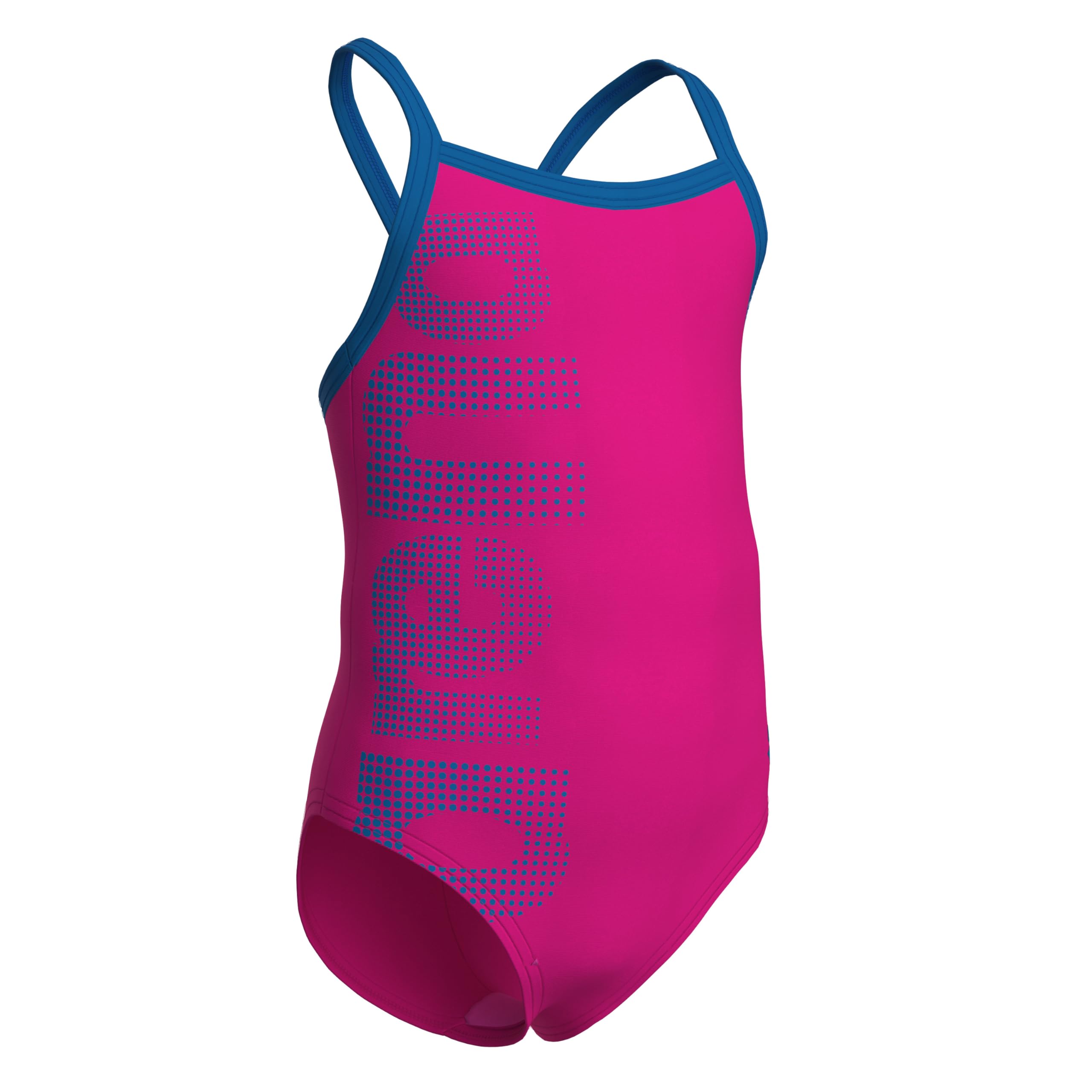 Arena Arena Girls' Logo Infant Toddler And Kids Athletic One Piece Sleeveless Swimsuit Costume Intero Bambine e Ragazze (Pacco da 1)