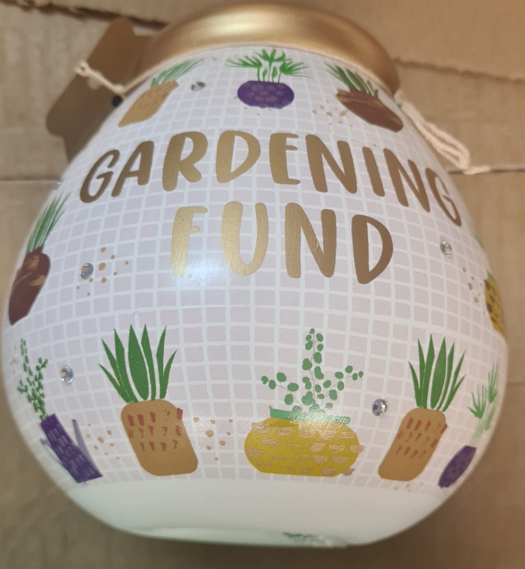 Bathtime Bakery Gardening Pot Of Dreams, Smash For Cash, Great Gift For Any Occasion