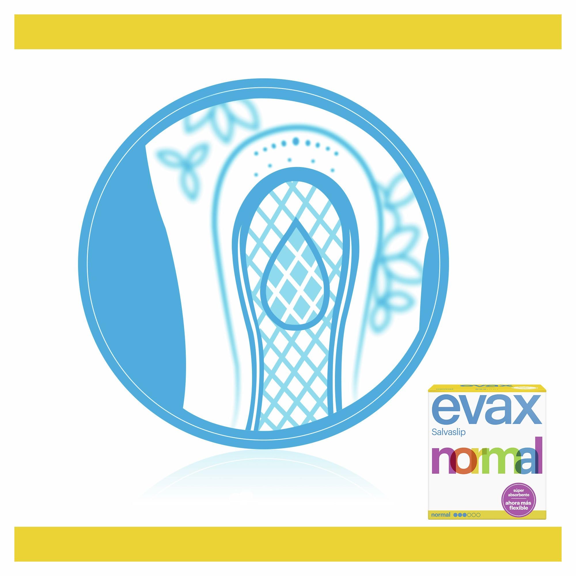 Evax Salvaslip Normal, 50 unidades, Protección, Comodidad y Sistema No Olor — view 3