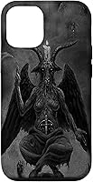 Vista 28 de Funda Satanic Goat Baphomet Occult Pagan Black Magic Goth Lucifer para iPhone 16