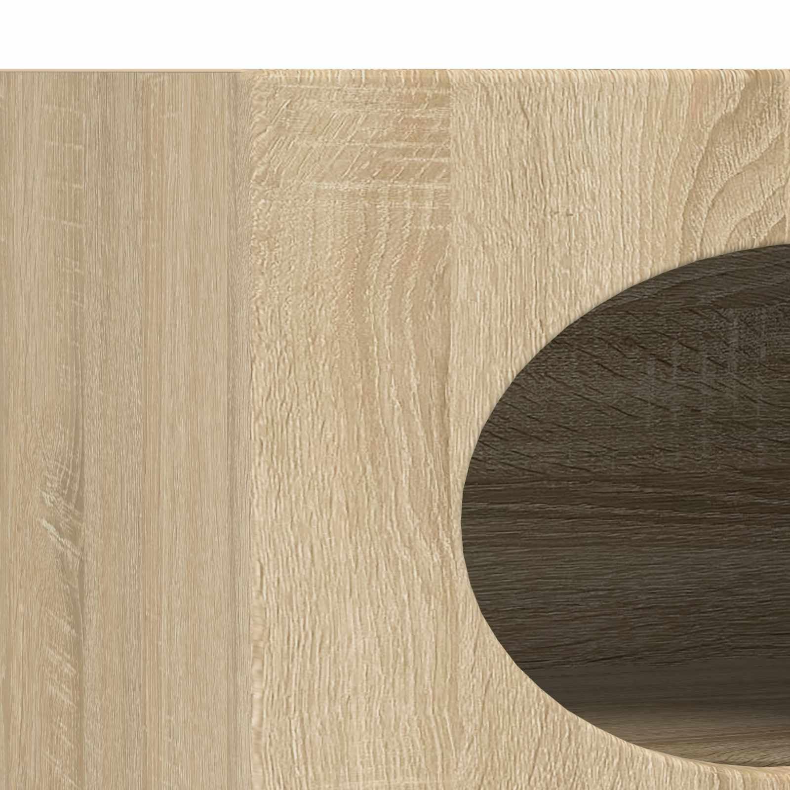 Elst - Aparador auxiliar para cocina, comedor, salón, roble sonoma, 40 x 35 x 100,5 cm