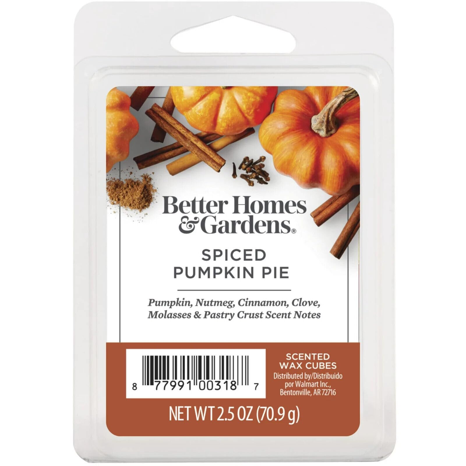 Better Homes & Gardens Spiced Pumpkin Pie Scented Wax Melts 5 oz.