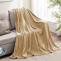 Vista 435 de BEDELITE Fleece Blanket White Throw Blanket for Couch & Bed, Luxury Plush Cozy Fuzzy Blanket 50" x 60", Super Soft Warm Lightweight Throw Blanket