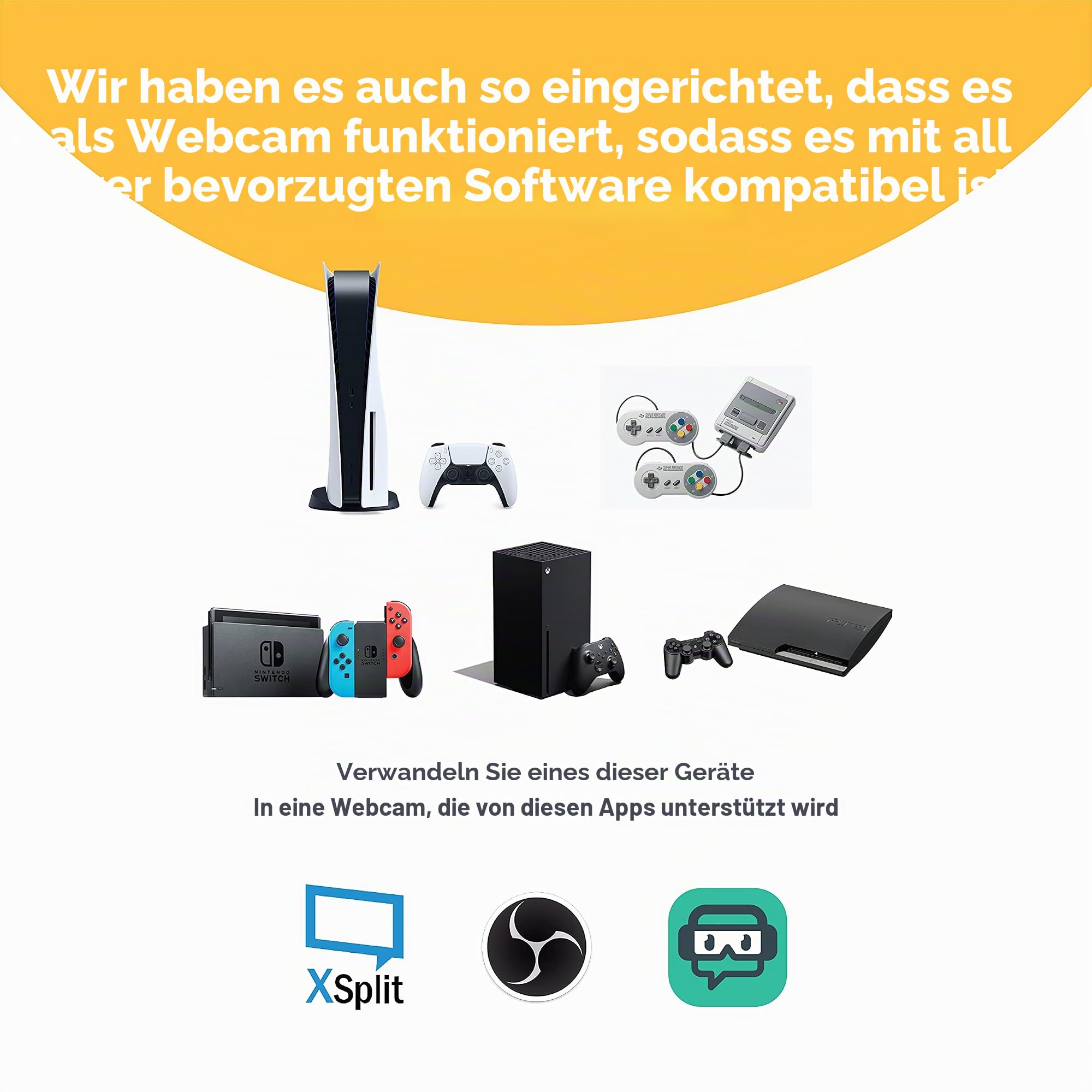 Human Things Genki ShadowCast - Spielkonsolen auf Ihrem Laptop