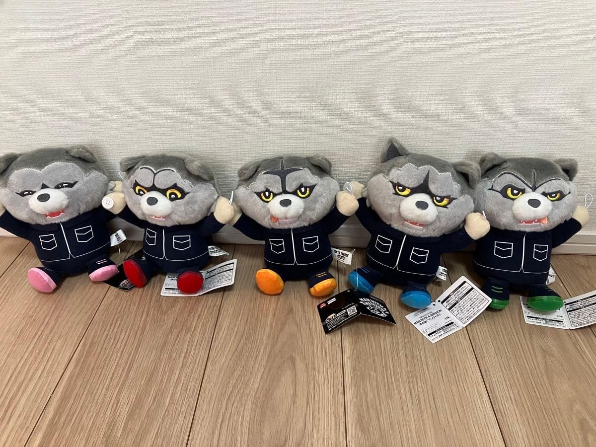 MAN WITH A MISSION はぐはぐマンウィズ　5体セット Amazon.co.jp: マンウィズはぐはぐマンウィズ(5体セット