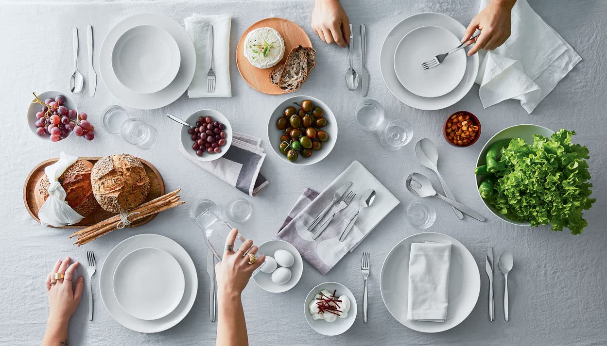 Alessi Itsumo ANF06/5 – designerski widelec deserowy ze stali szlachetnej 18/10, 6 sztuk