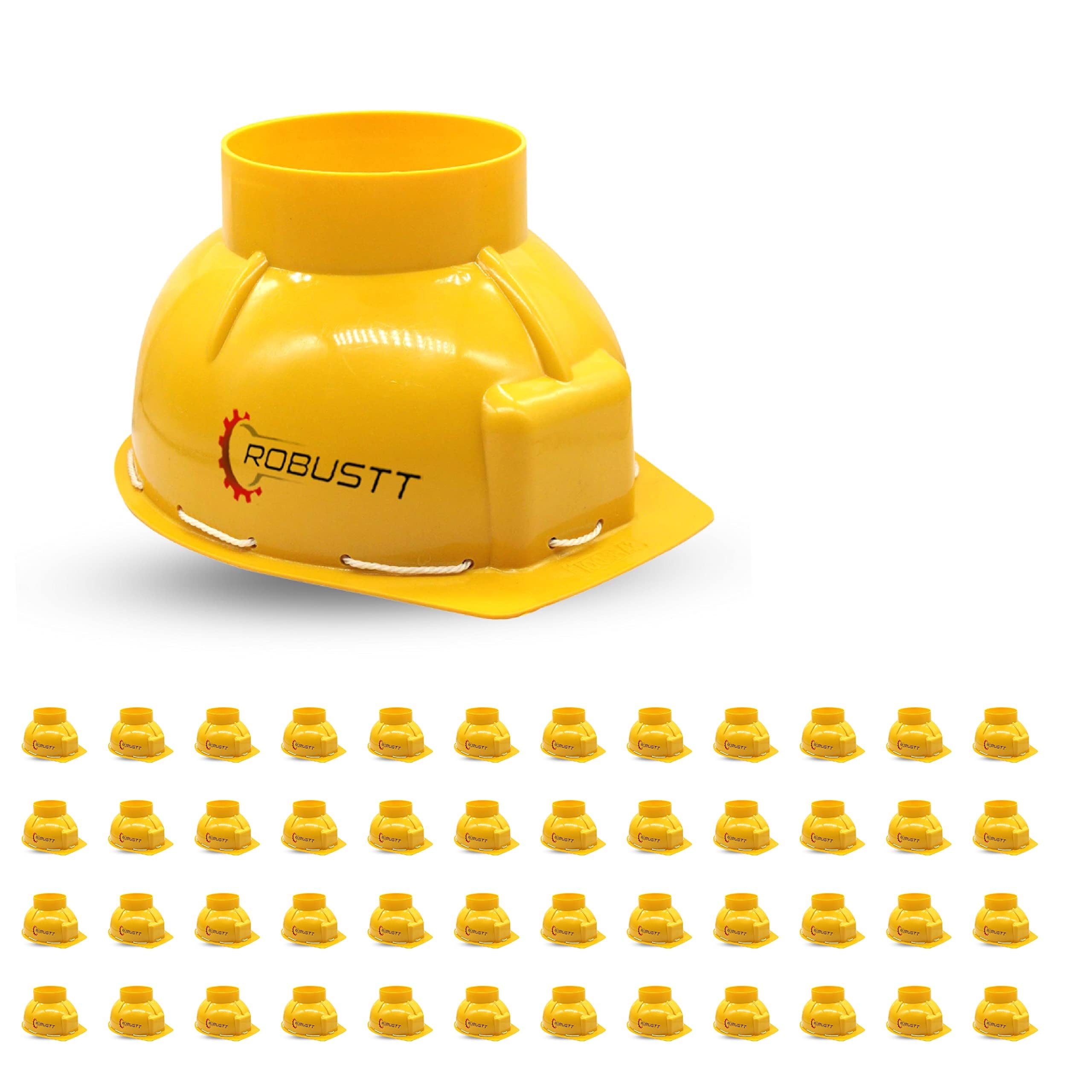 Robustt X Shree JEE Safety Helmet Loader Helmet,Construction Helmet, Protection for Outdoor Work Head Safety Hat (Yellow, Pack of 50) (B09ZP58NQ7) Amazon Price History, Amazon Price Tracker