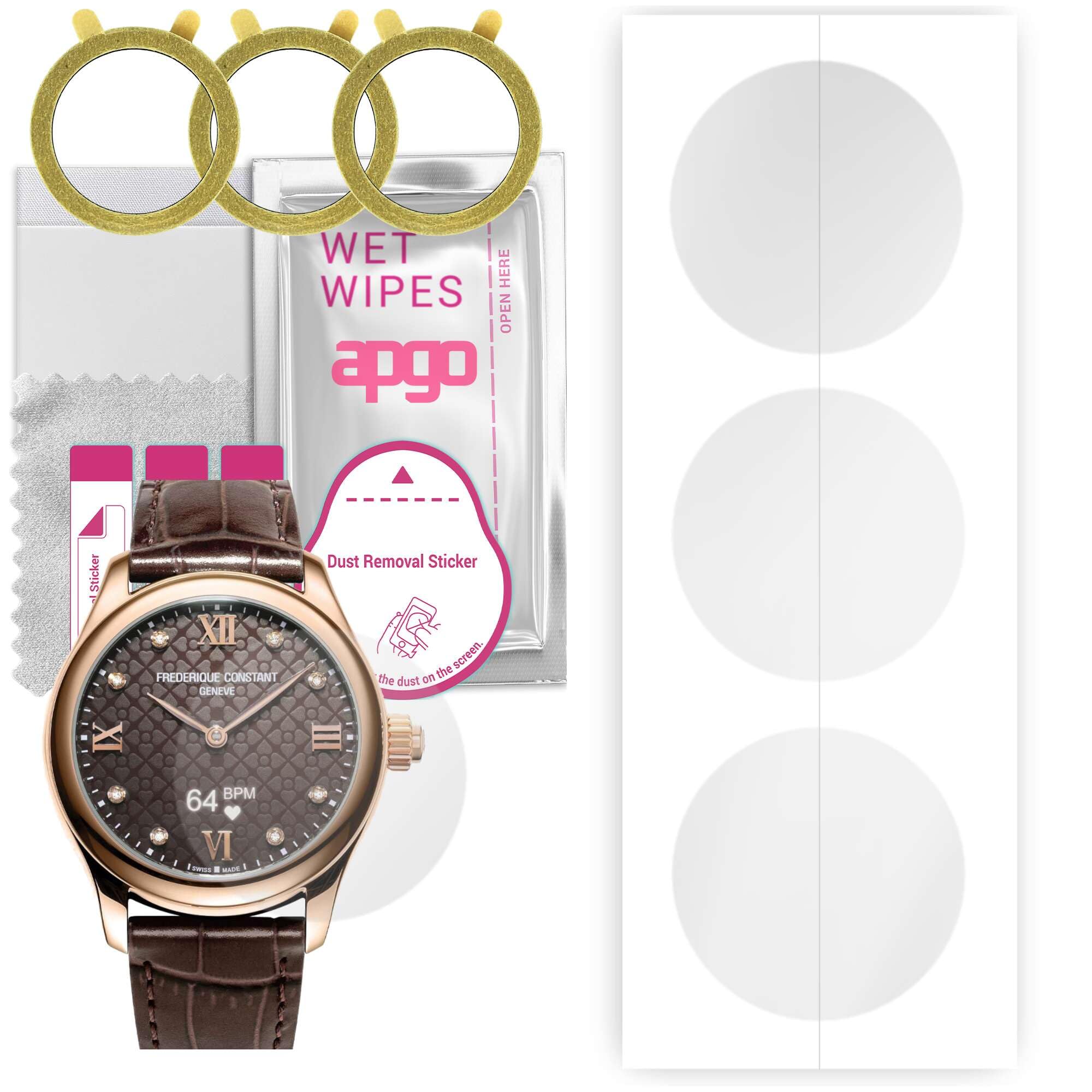 3 Pellicole Idrogel Per Watchmark Fashion G-Wear - Ultra Trasparenti, Auto-riparanti - Foto 8